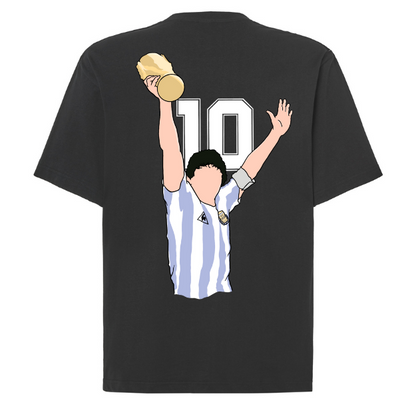 CAMISETA EL PELUSA 10 ESPALDA