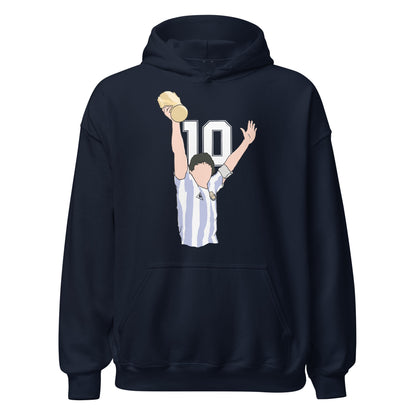 SUDADERA EL PELUSA 10 MARINO